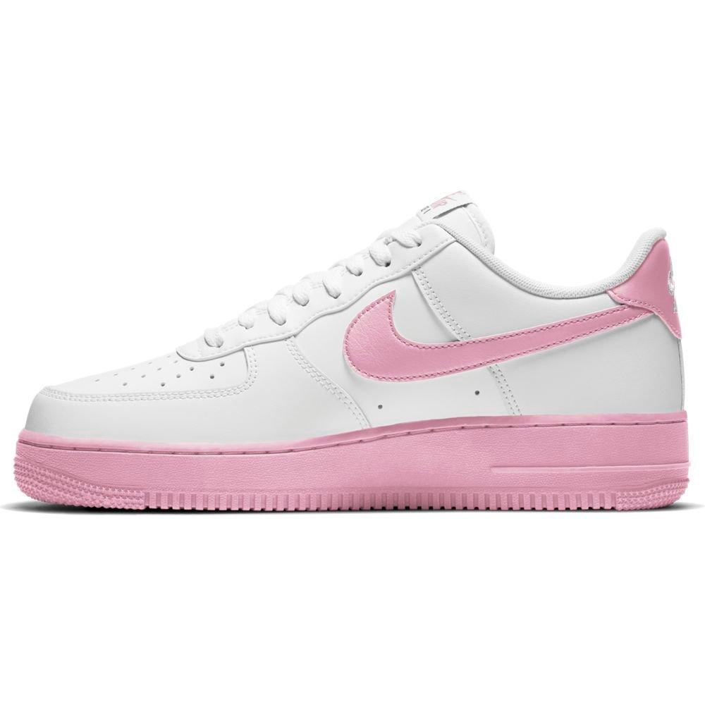 air force white pink foam