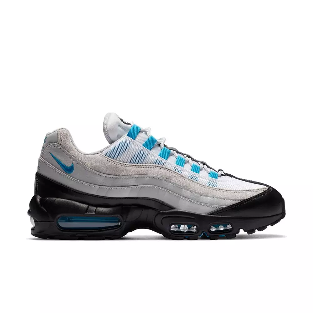 Nike Air Max 95 LB "White/Grey/Black" Men's Shoes - BLACK