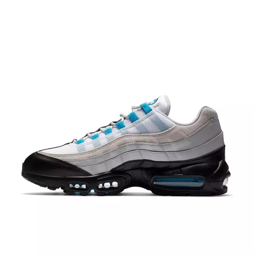 Nike Air Max 95 LB "White/Grey/Black" Men's Shoes - BLACK