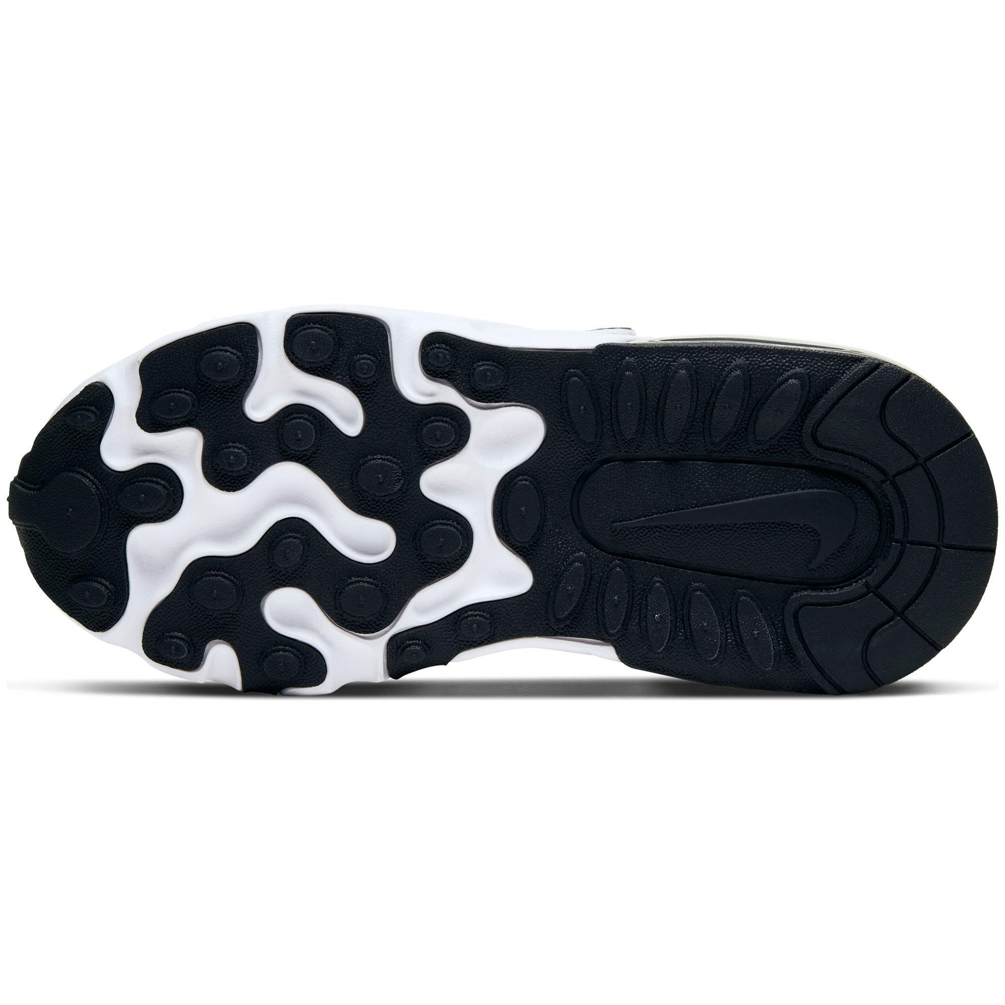 Nike Air Max 270 React White Laser Blue Wolf Grey Preschool Kids Shoe Hibbett City Gear