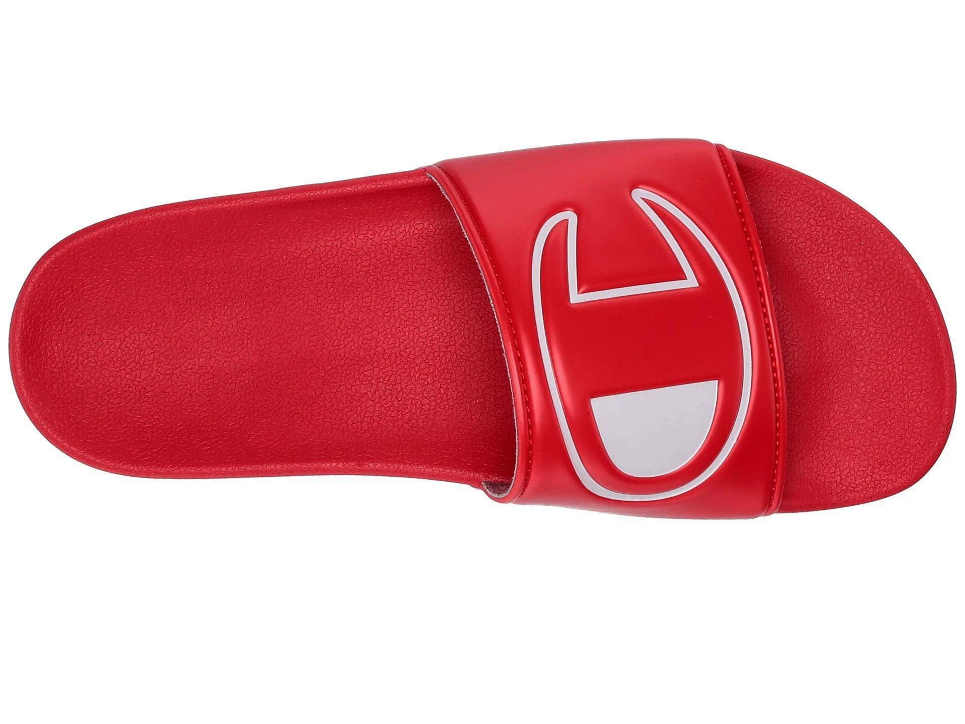 Champion IPO Red Women s Slide Sandal