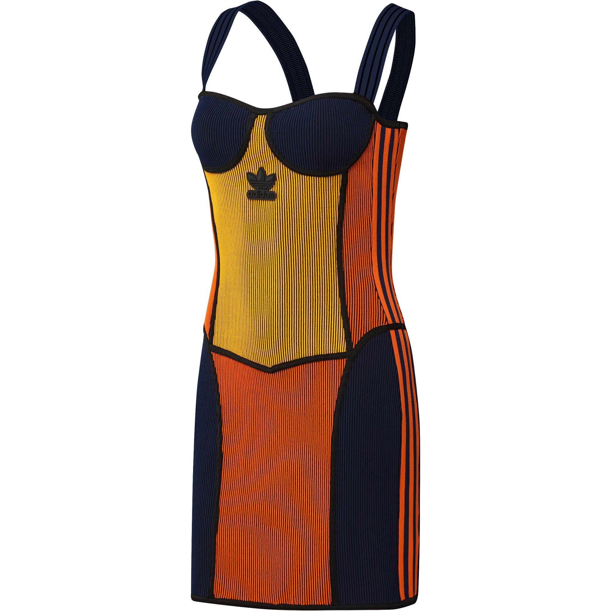 adidas knit corset dress