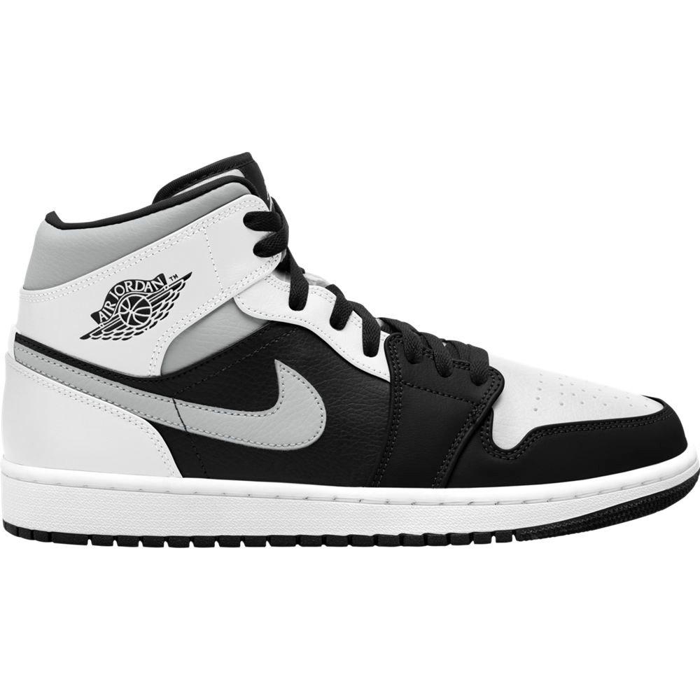 air jordan 1 grey black white