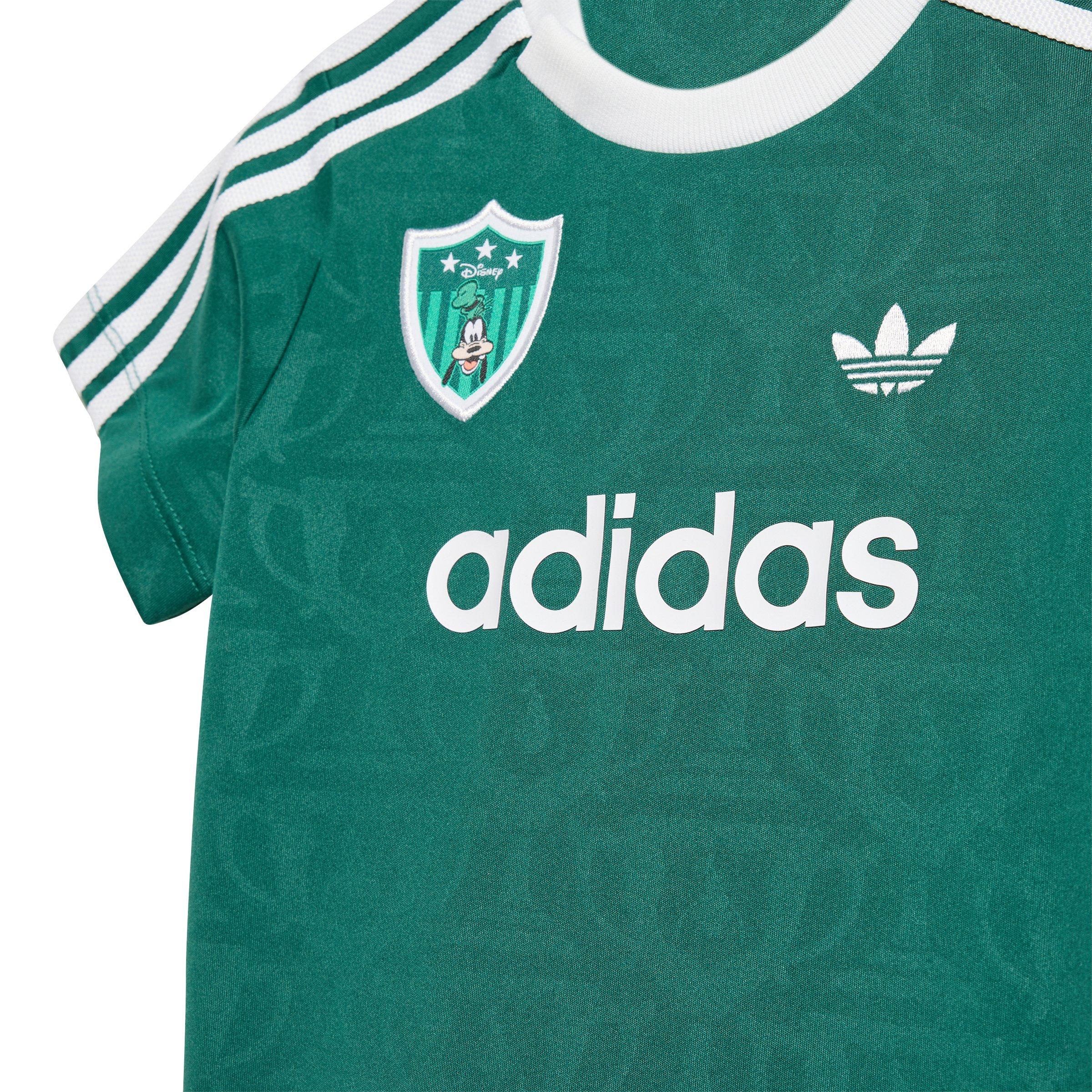 adidas Originals Disney Infant Kids' Green Jersey and Short Set