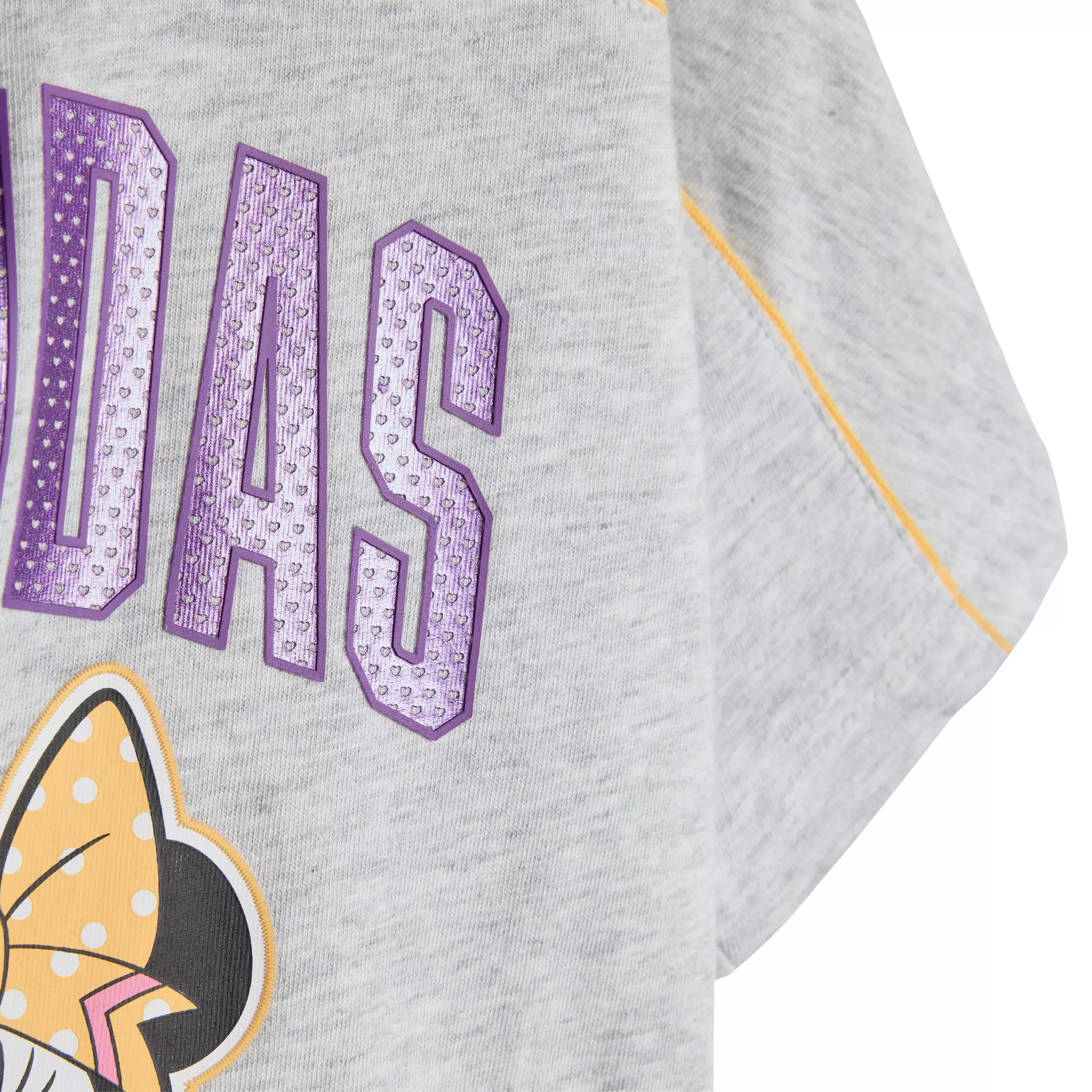 adidas Infant Girls' Disney Minnie Mouse T-Shirt and Short Set - Grey/Purple - GREY/PURPLE