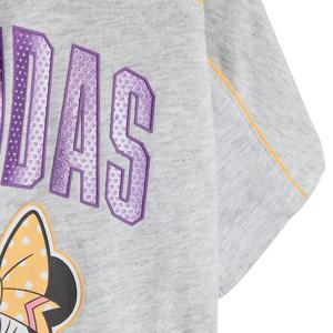 adidas Infant Girls' Disney Minnie Mouse T-Shirt and Short Set - Grey/Purple