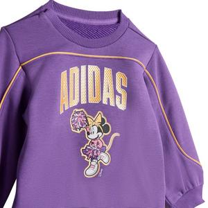 adidas Infant Girls' Disney Minnie Mouse Jogger and Tee Set - Purple/Grey