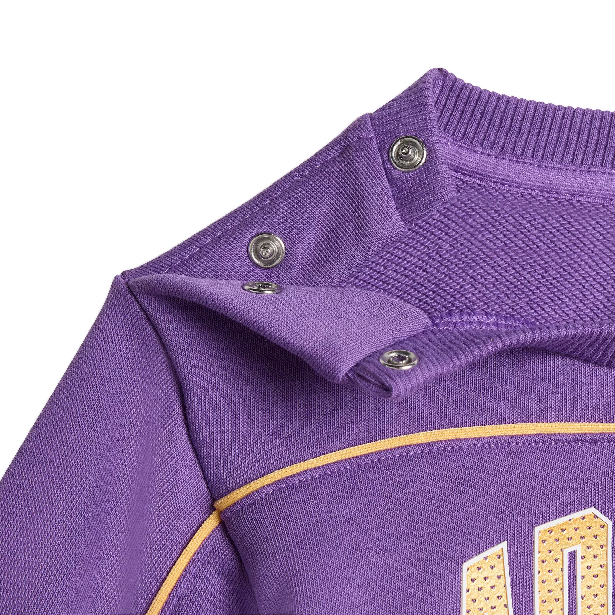 adidas Infant Girls' Disney Minnie Mouse Jogger and Tee Set - Purple/Grey - PURPLE/GREY