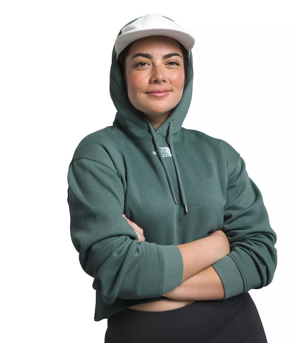 The North Face Women’s Evolution Hi Lo Hoodie - DK GREEN