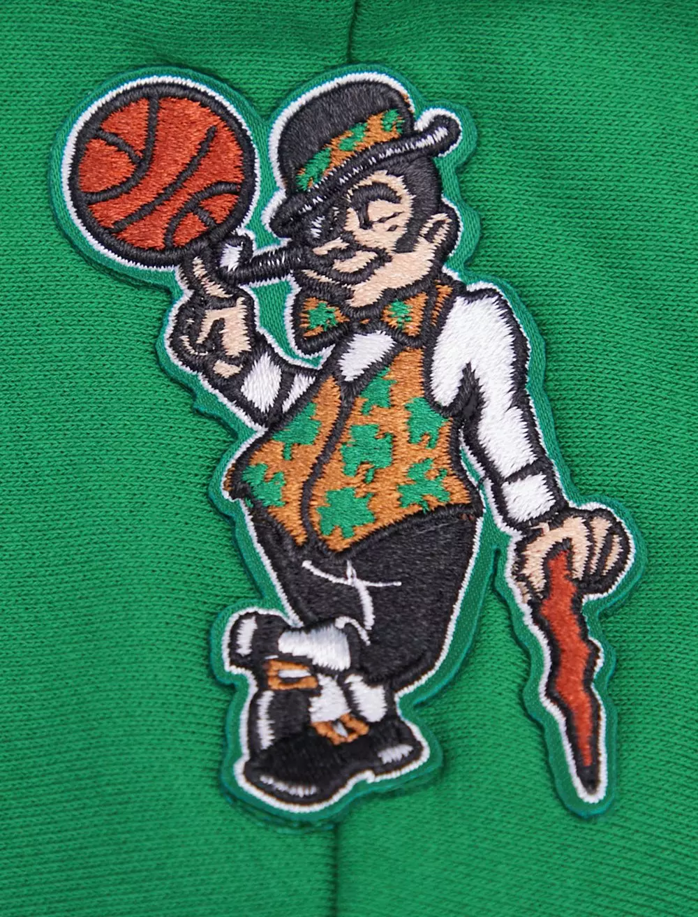 Pro Standard Women's Boston Celtics Retro Classic Cropped Hoodie - Green - GREEN