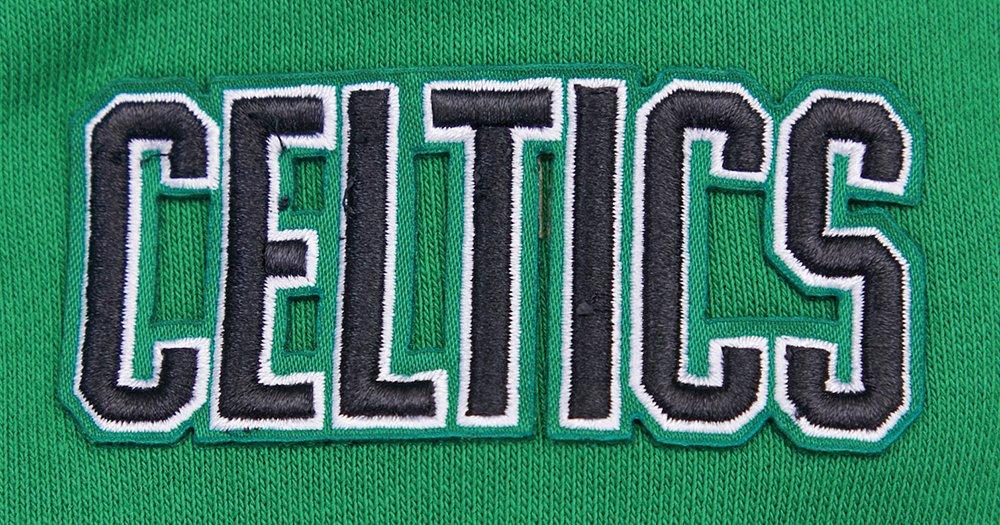 Pro Standard Women's Boston Celtics Retro Classic Cropped Hoodie - Green - GREEN Thumbnail View 8