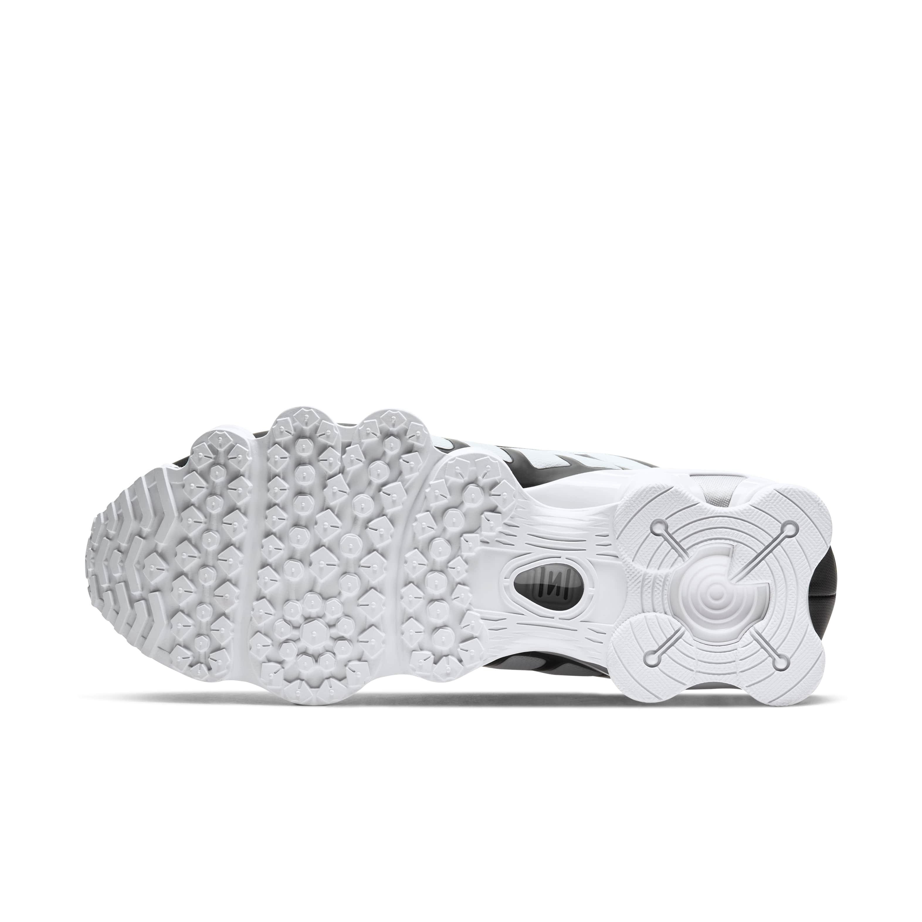 Nike Shox TL "White/Metallic Platinum/Black" Men's Shoe - WHITE/PLATINUM/BLACK Thumbnail View 6