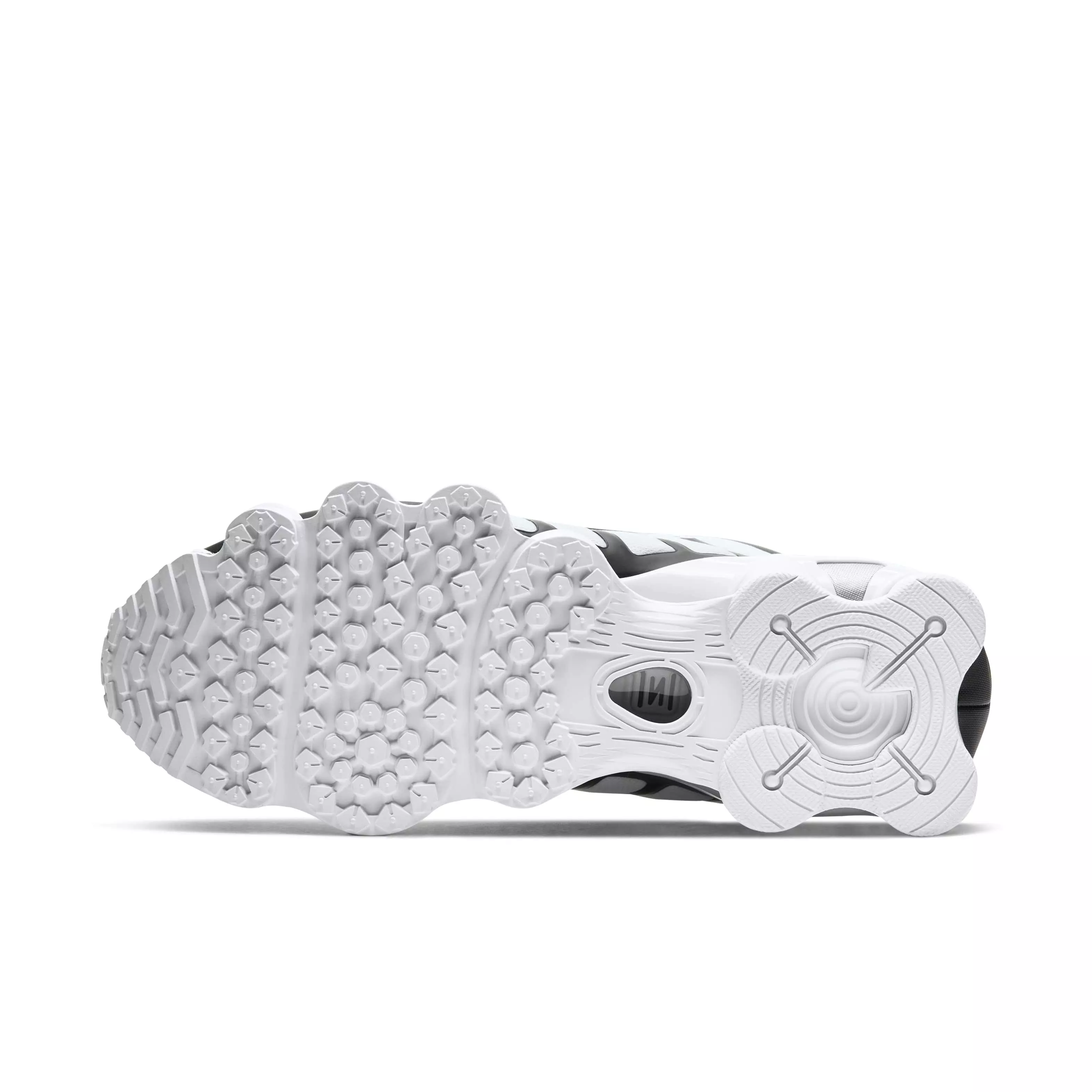 Nike Shox TL "White/Metallic Platinum/Black" Men's Shoe - WHITE/PLATINUM/BLACK