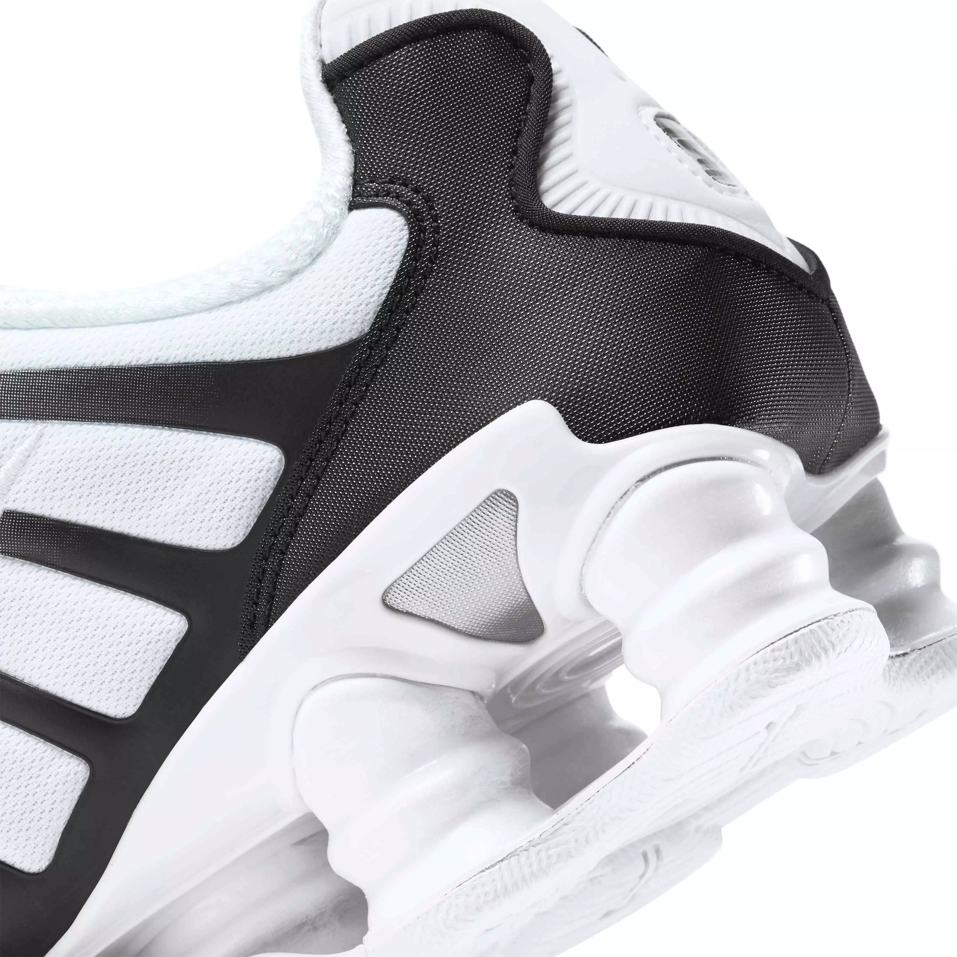 Nike Shox TL "White/Metallic Platinum/Black" Men's Shoe - WHITE/PLATINUM/BLACK