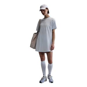 Nike Women's Sportswear Essentials Oversized Short Sleeve T-Shirt Dress -Blue