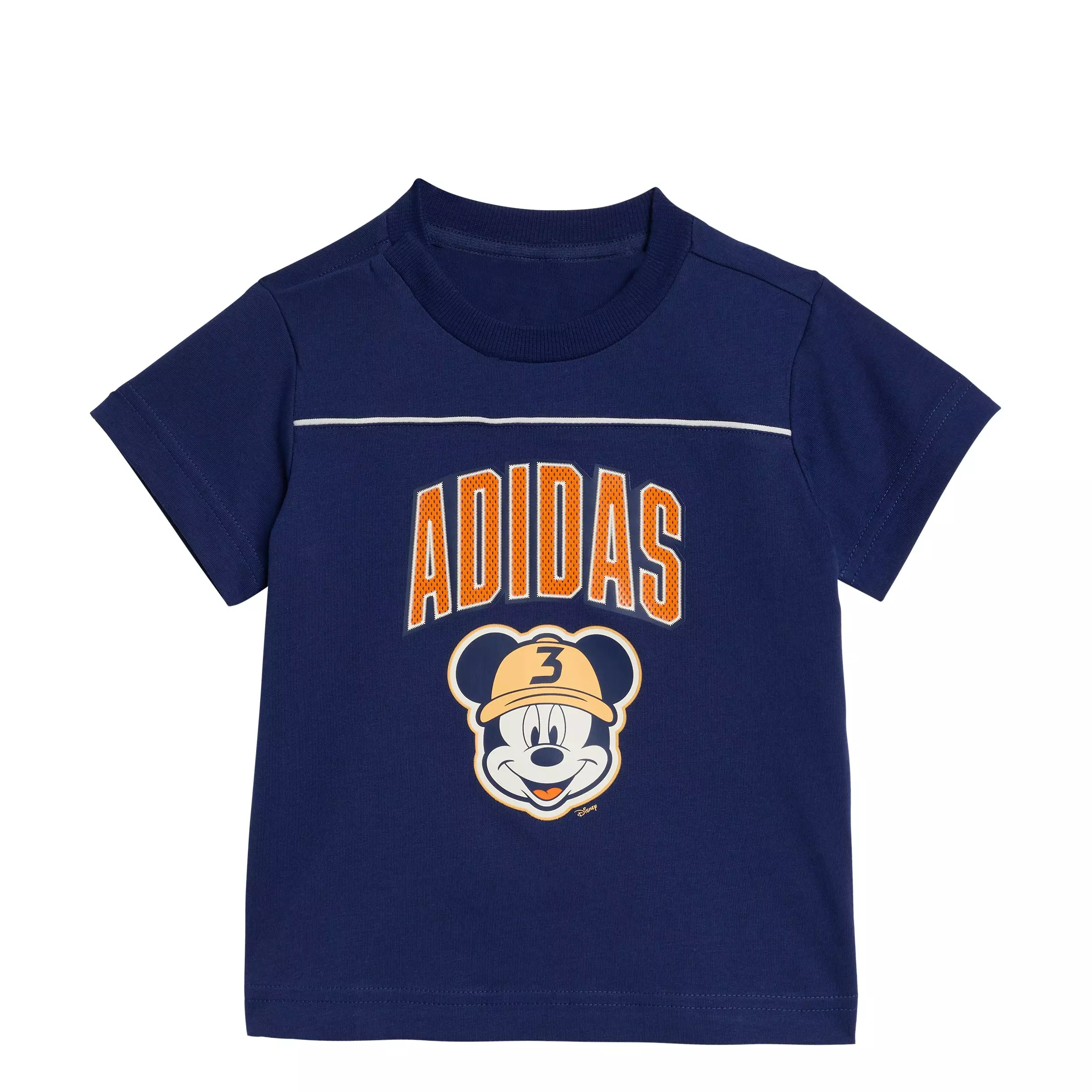 adidas Infant Kids' Disney Mickey Mouse T-Shirt - Dark Blue - DARK BLUE