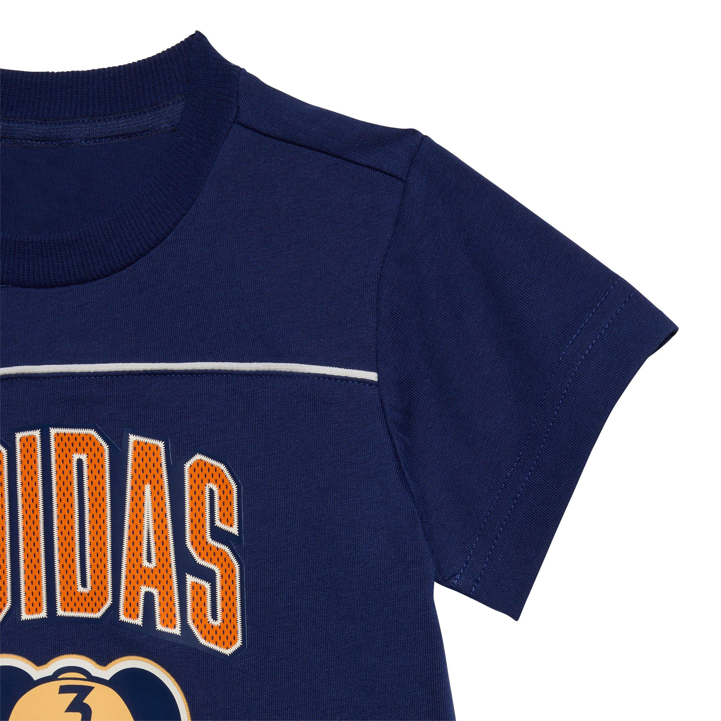 adidas Disney Mickey Mouse Infant Kids' Dark Blue T-Shirt