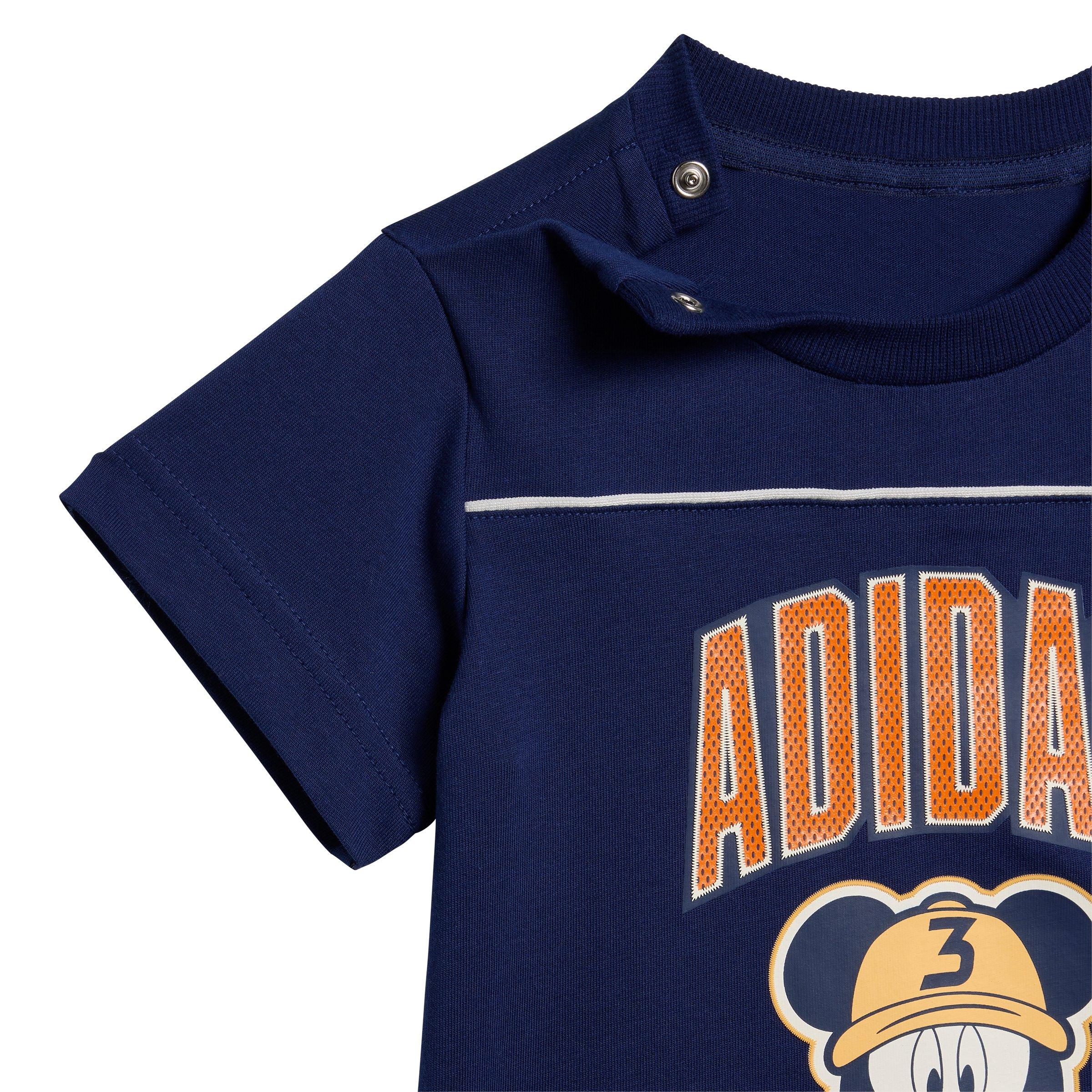 adidas Disney Mickey Mouse Infant Kids' Dark Blue T-Shirt
