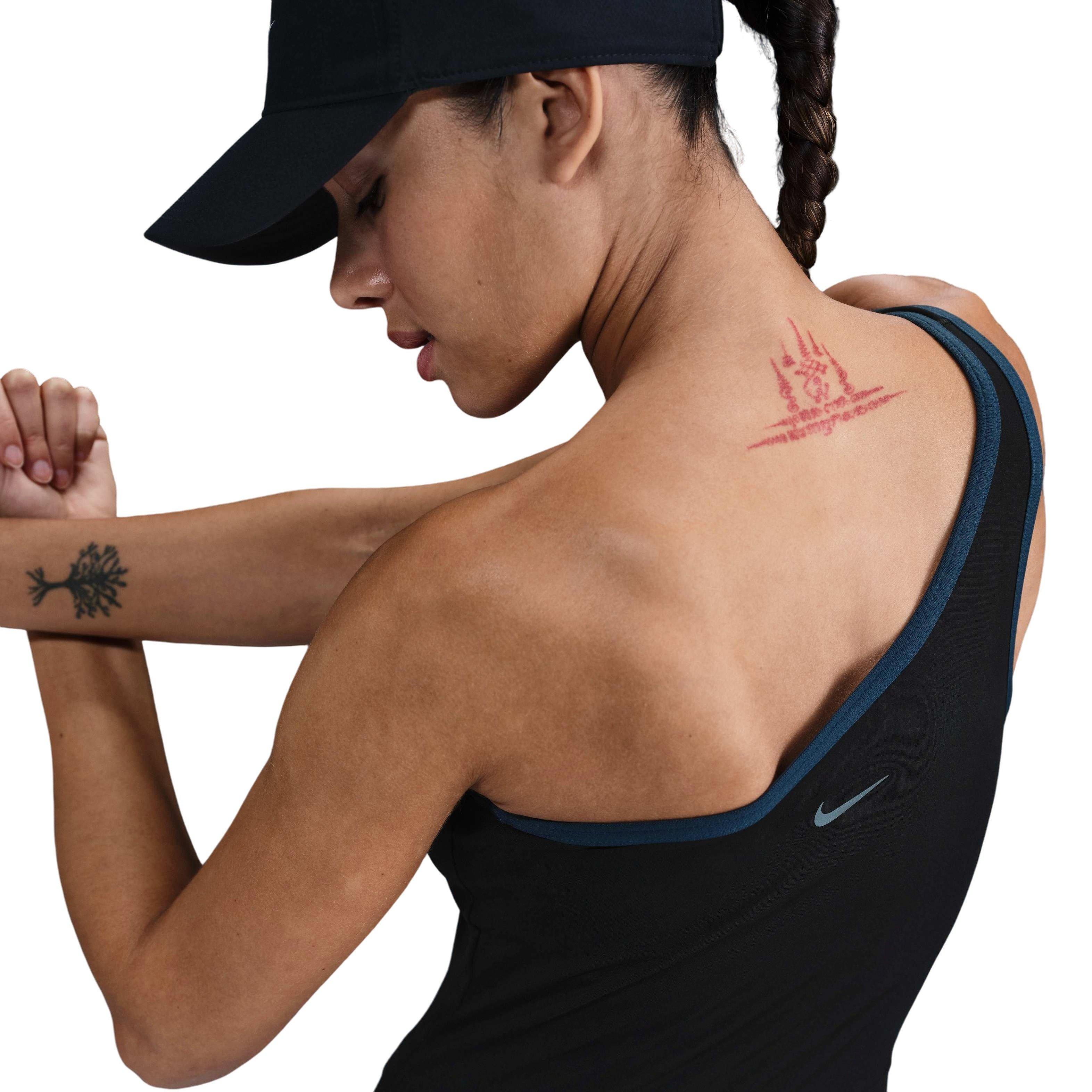 Nike Women's One Dri-FIT Sport Dress -Black - BLACK Thumbnail View 2