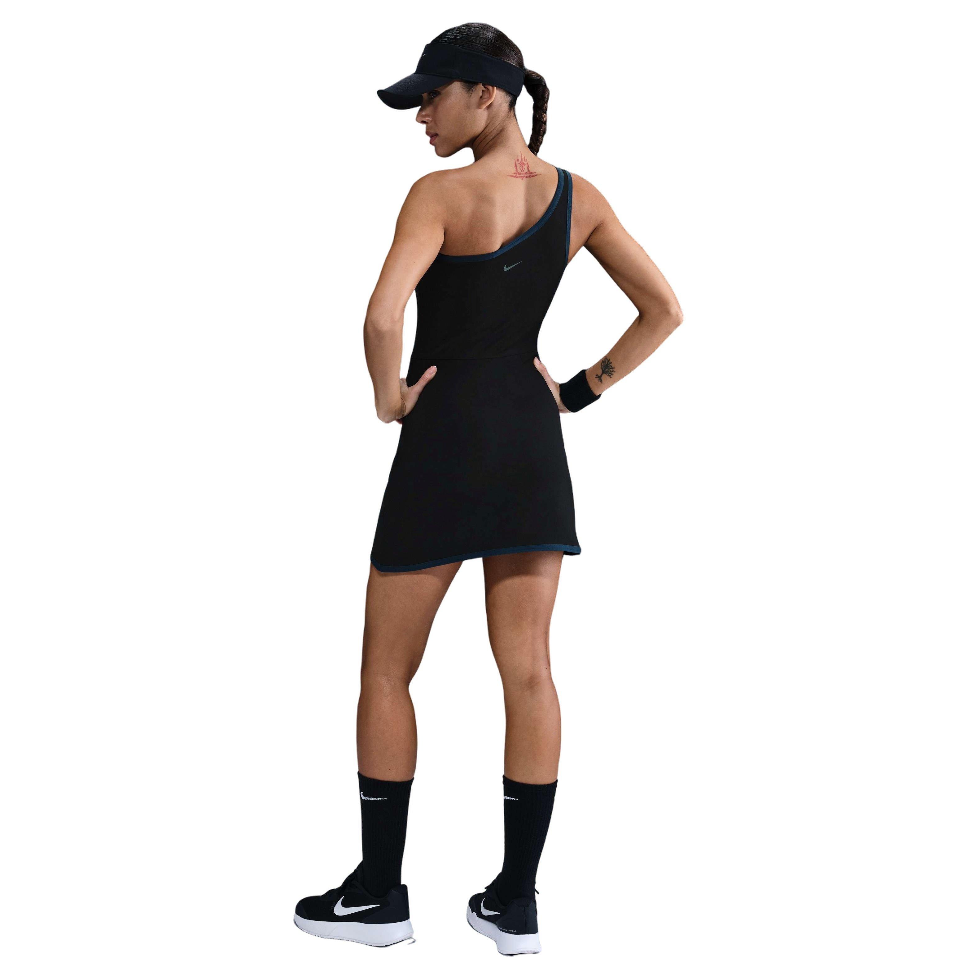 Nike Women's One Dri-FIT Sport Dress -Black - BLACK Thumbnail View 5