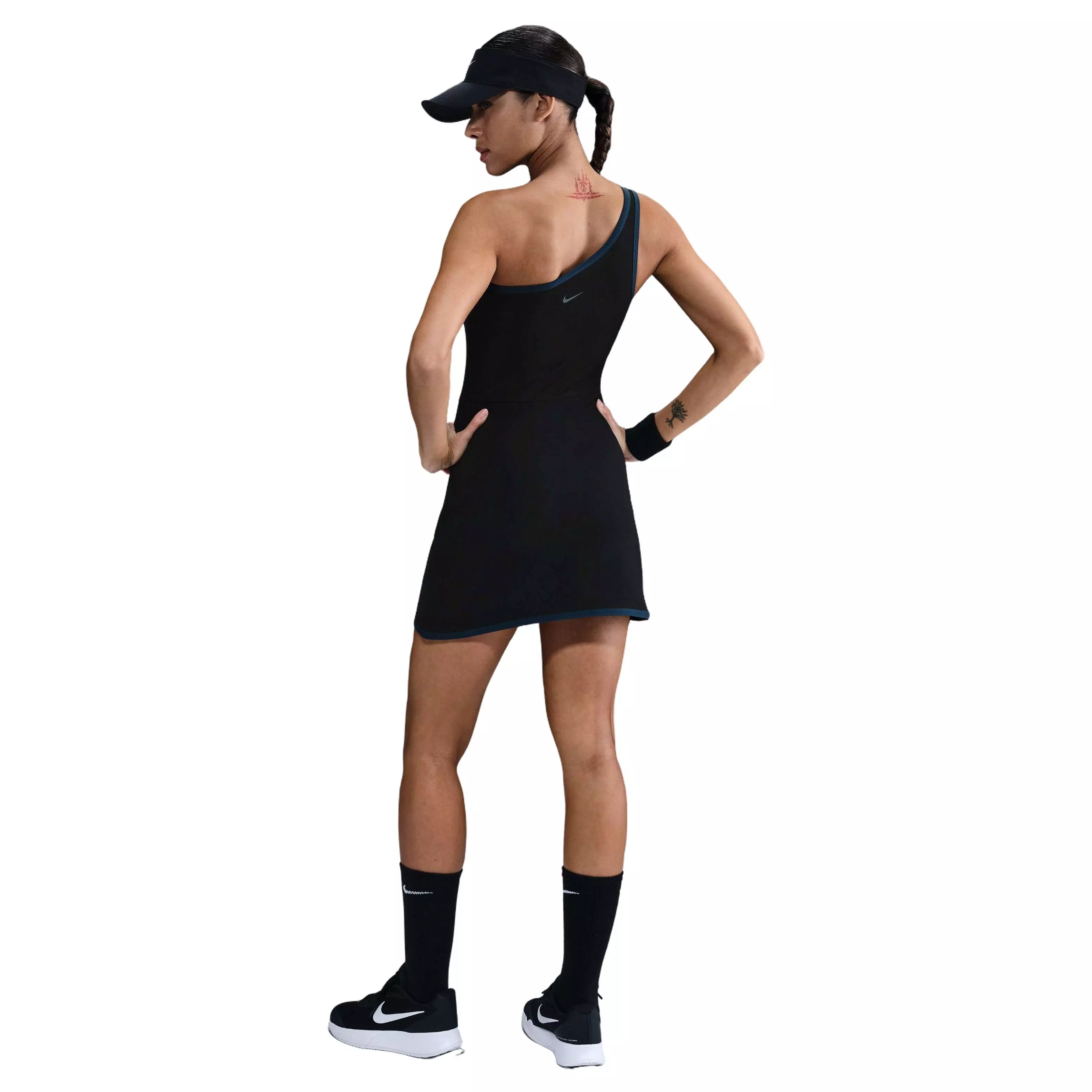 Nike Women's One Dri-FIT Sport Dress -Black - BLACK