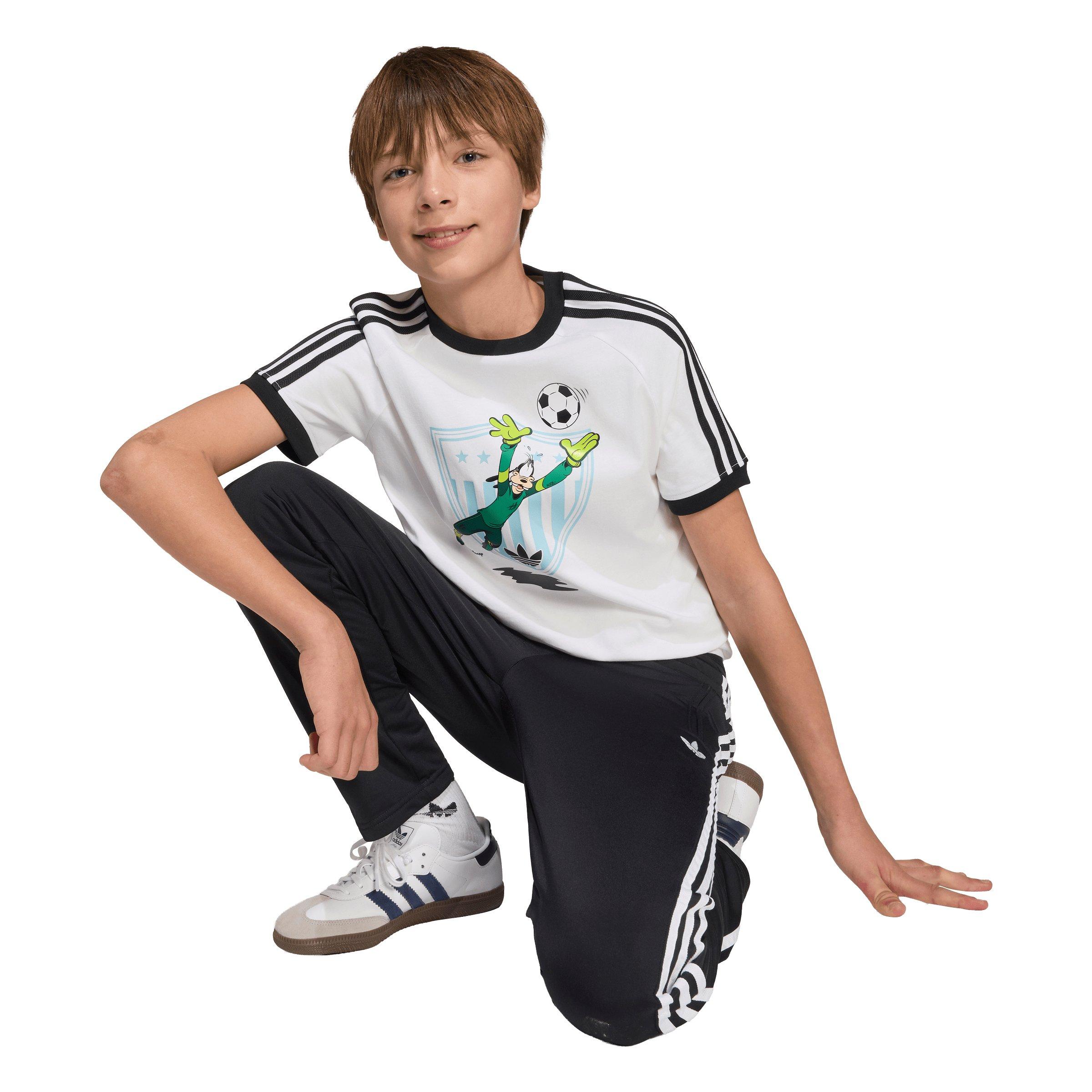 adidas Originals Disney Big Kids' Loose T-Shirt White