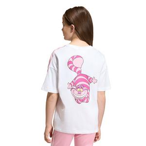 adidas Originals Big Girls' Disney Loose Batwing T-Shirt - White/Pink
