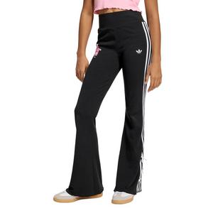 adidas Originals Big Girls' Disney High Waist Flared Leggings - Black