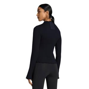 adidas Women's All Me Winterized Long Sleeve T-Shirt - Black - BLACK