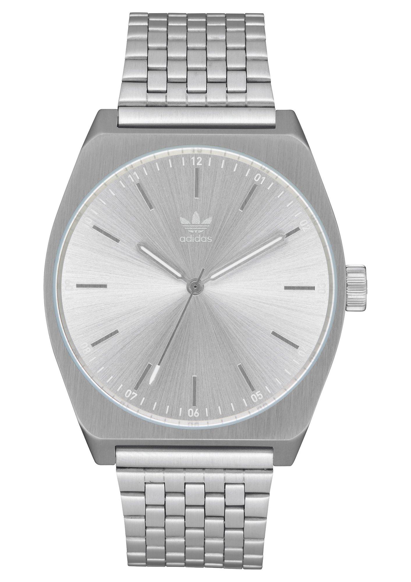 adidas watch silver