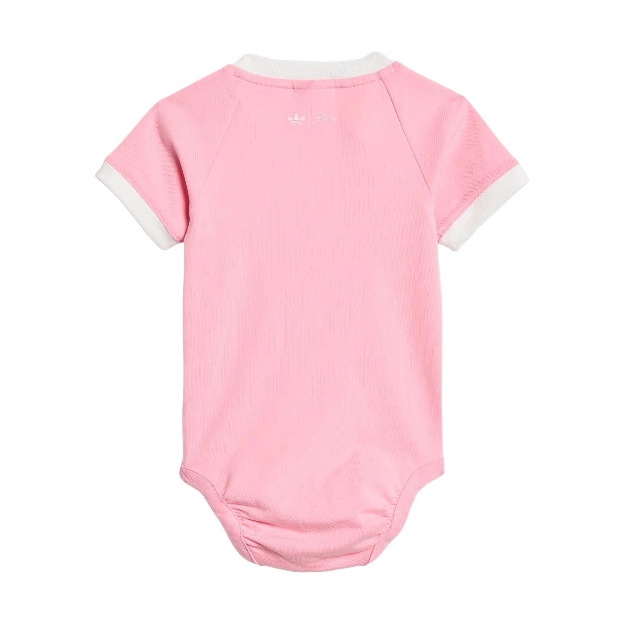 adidas Originals Infant Girls' Light Pink Bodysuit and Headband Gift Set