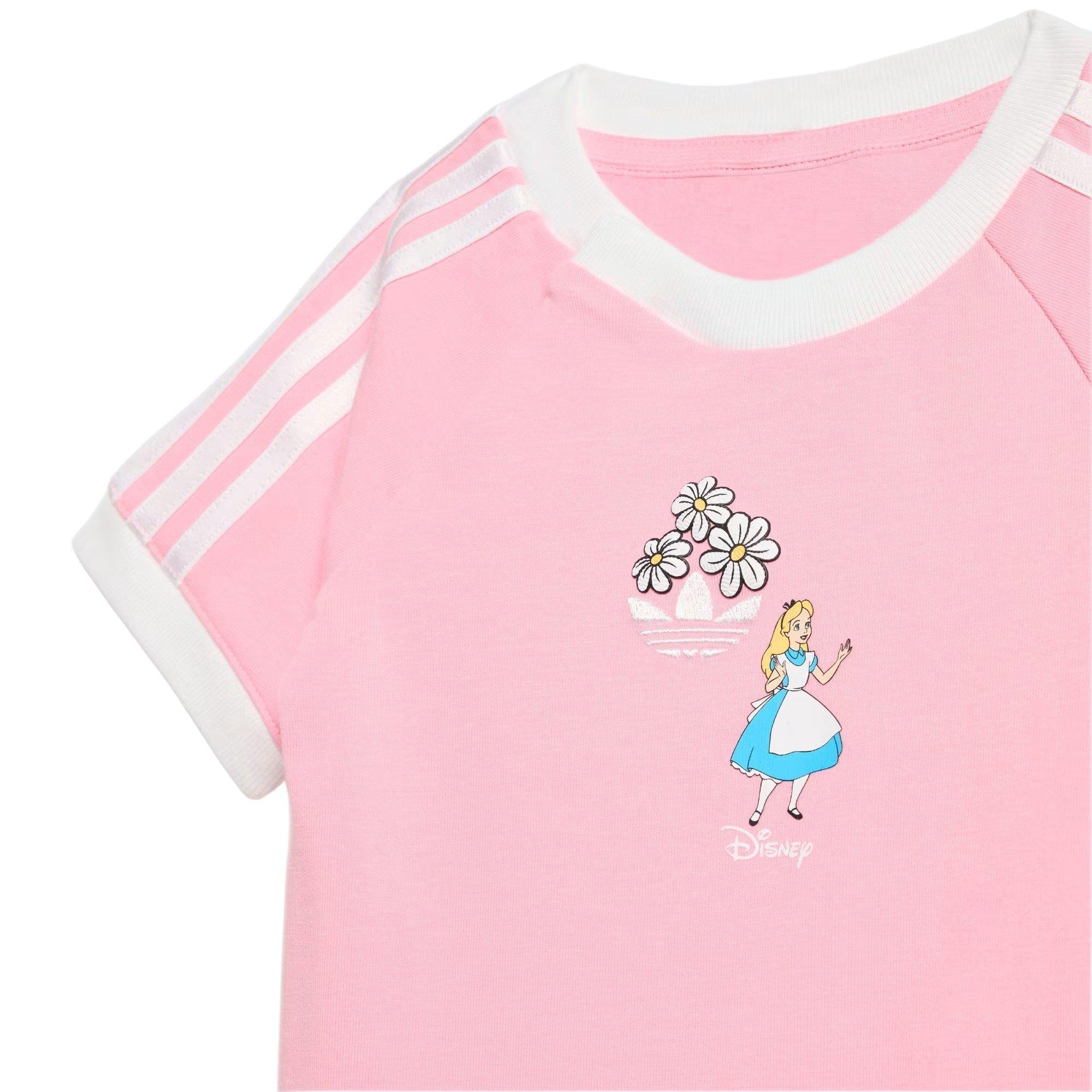 adidas Originals Infant Girls' Light Pink Bodysuit and Headband Gift Set