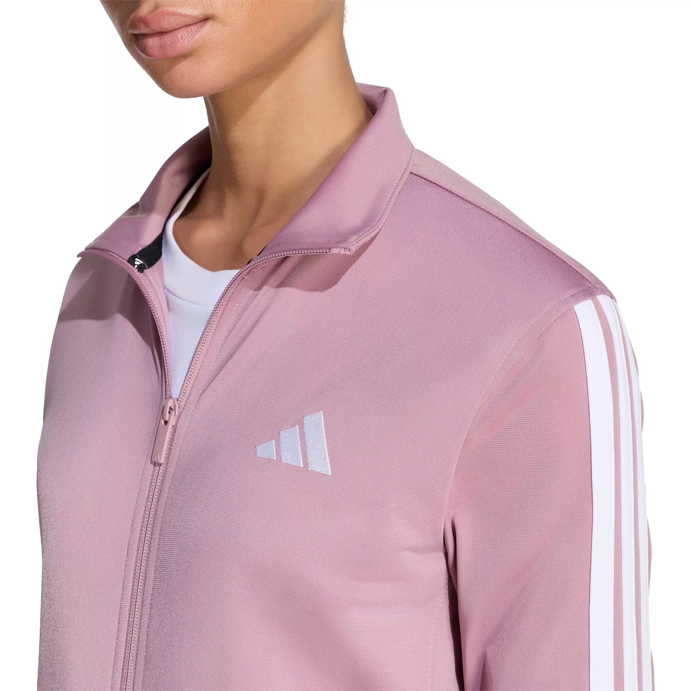 adidas Women's Dayready Tracktop - Mauve - MAUVE