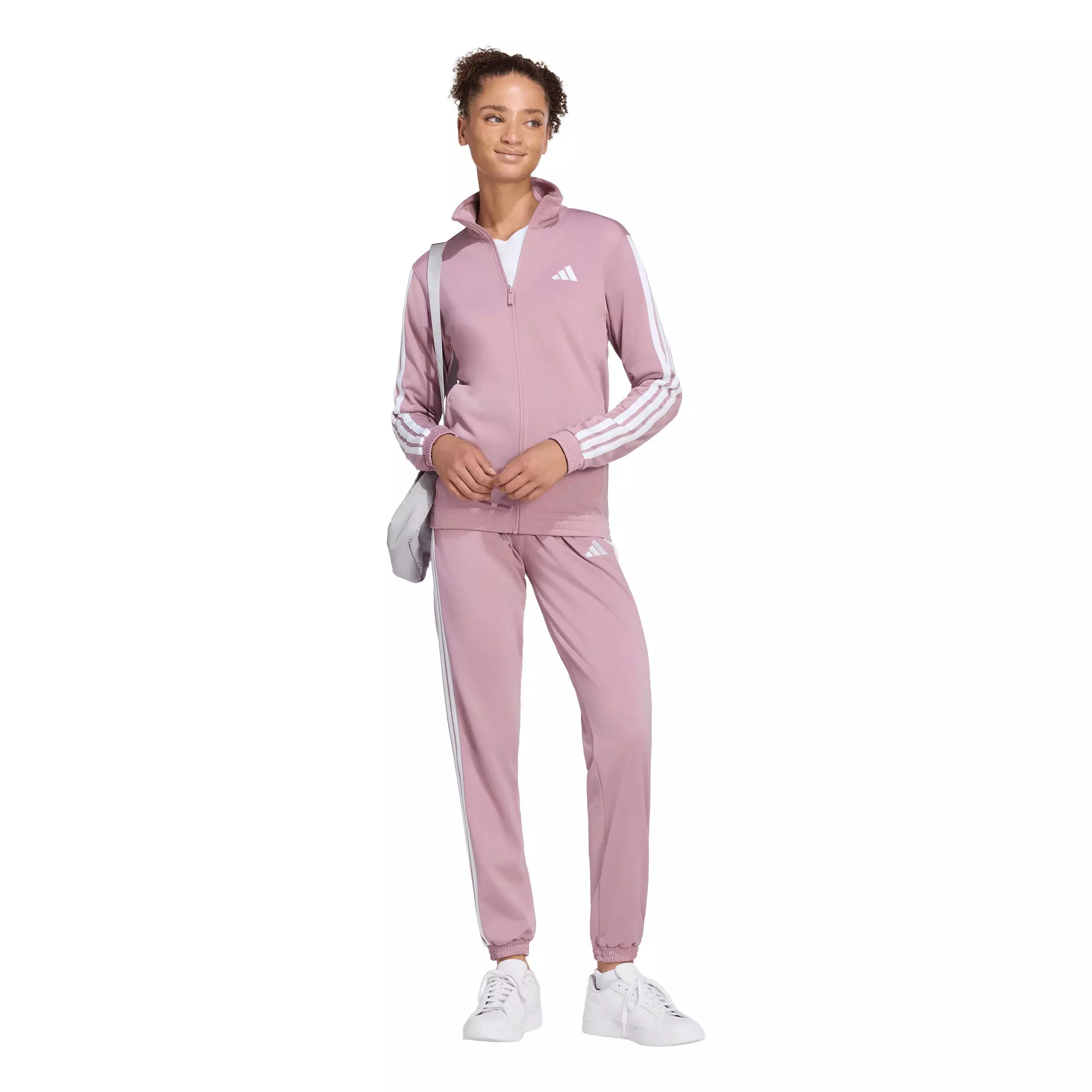 adidas Women's Dayready Tracktop - Mauve - MAUVE