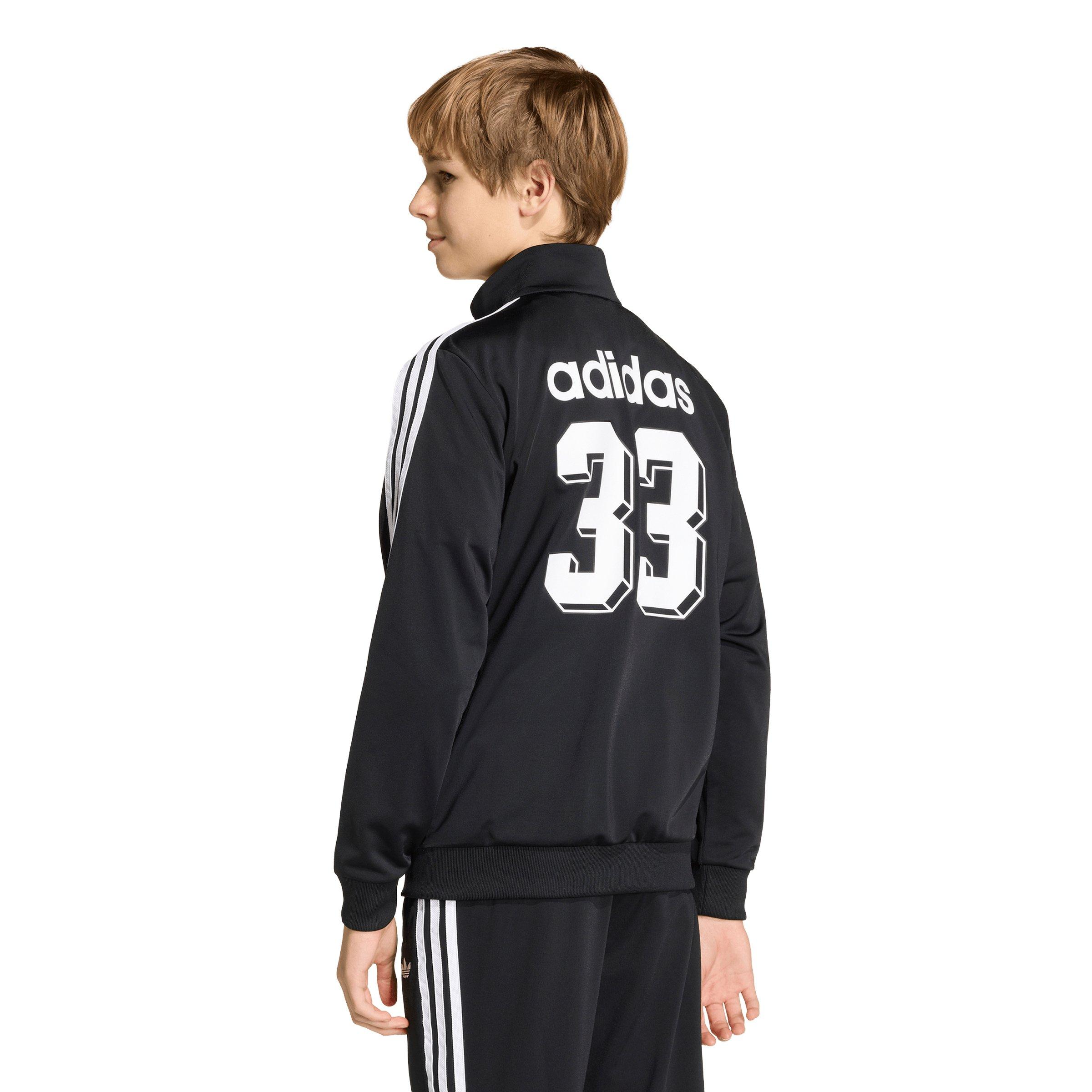 adidas Originals Disney Firebird Big Kids' Black Track Top