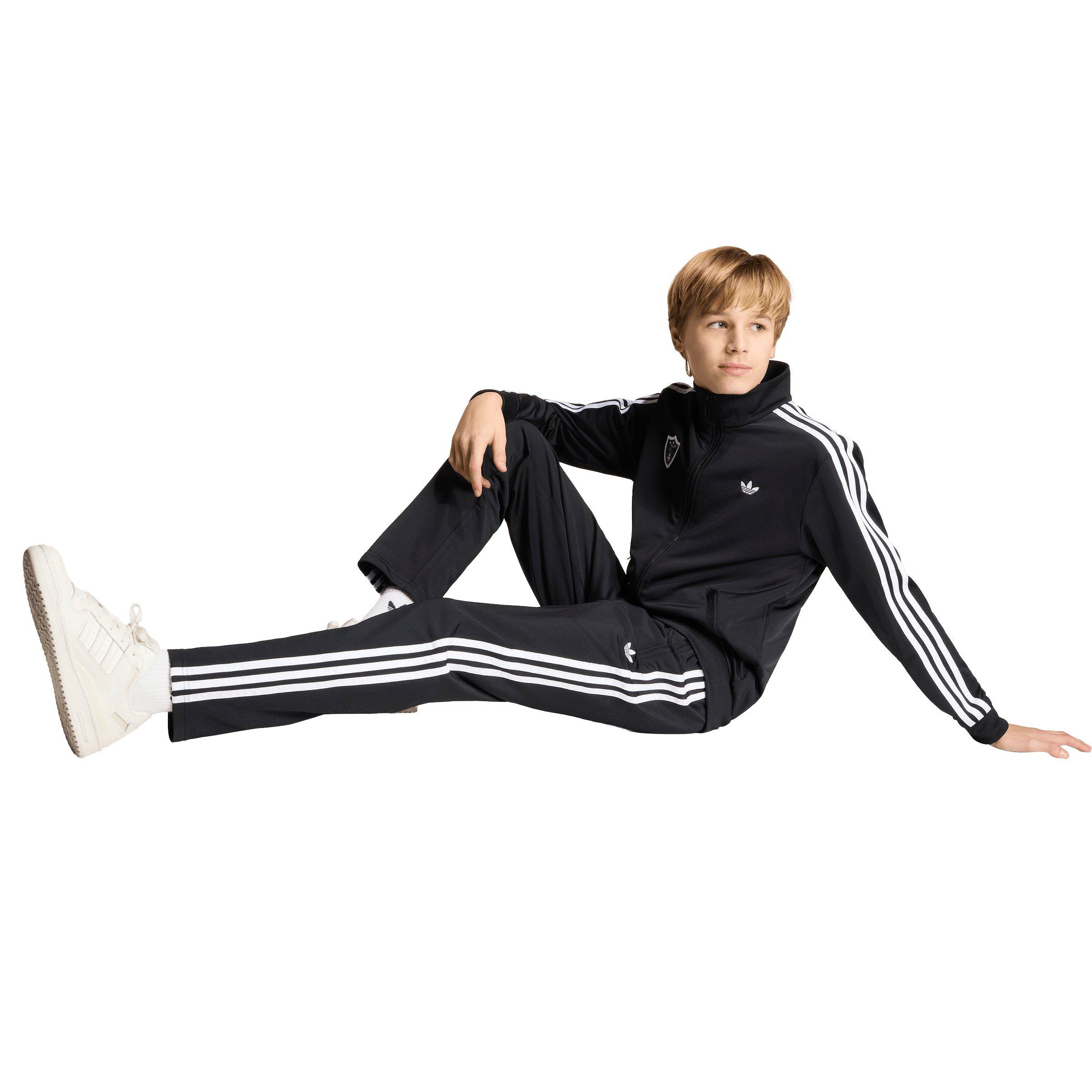adidas Originals Disney Firebird Big Kids' Black Track Top