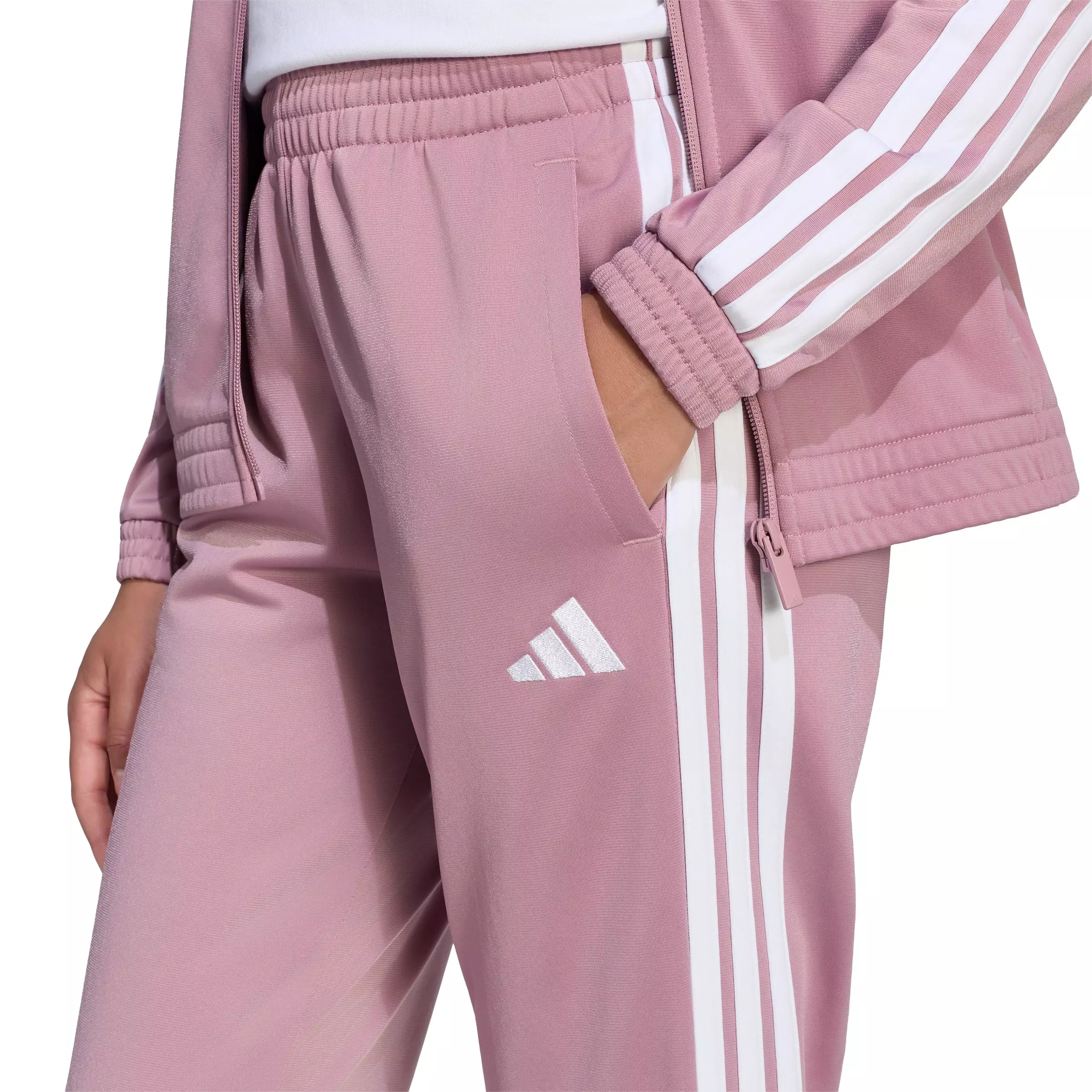 adidas Men's Dayready Trackpants - Mauve - MAUVE