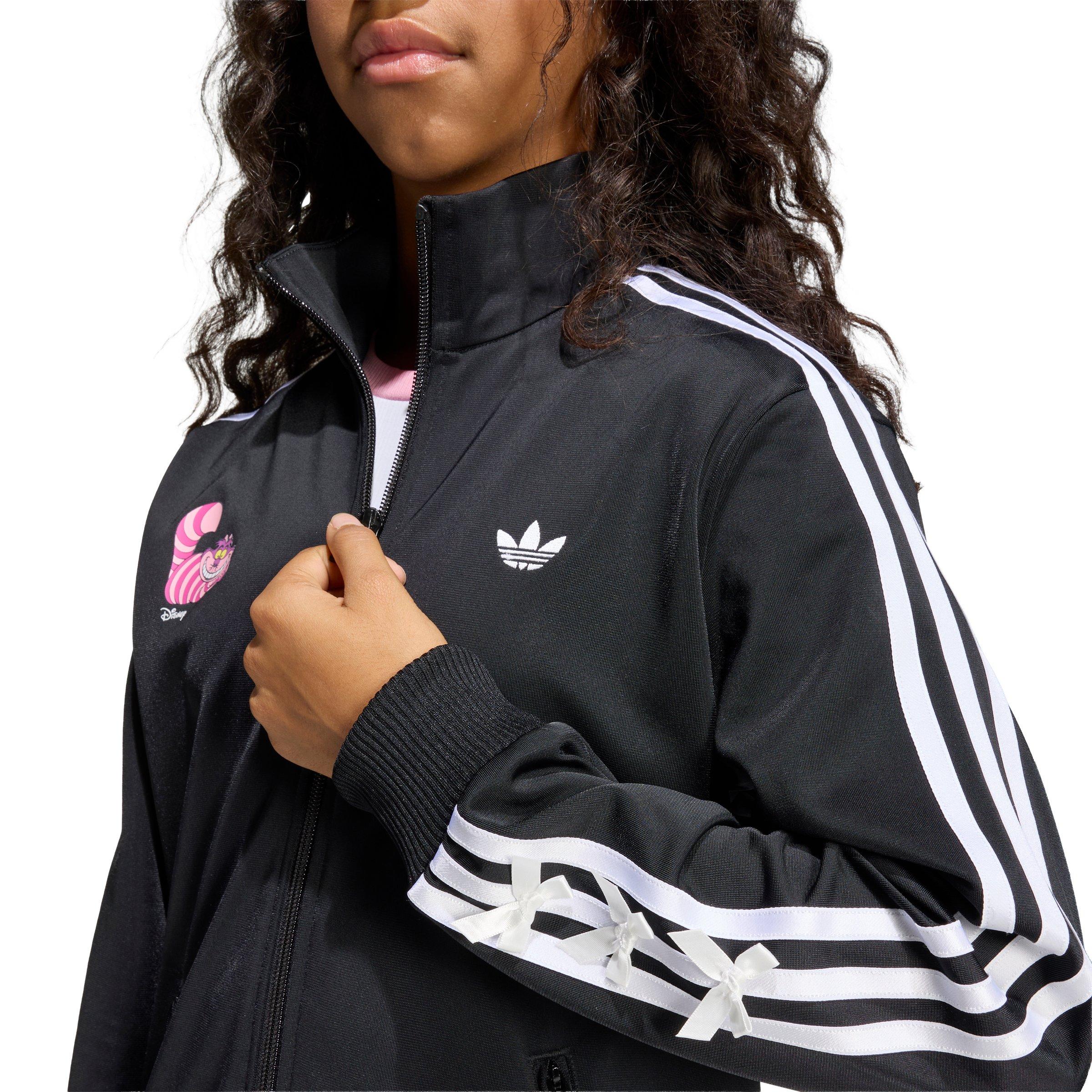 adidas Originals Big Kids' Firebird Disney Track Top - Black - BLACK Thumbnail View 4