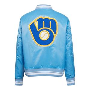 Pro Standard Women's Memphis Grizzlies Retro Classic Varsity Jacket - Blue