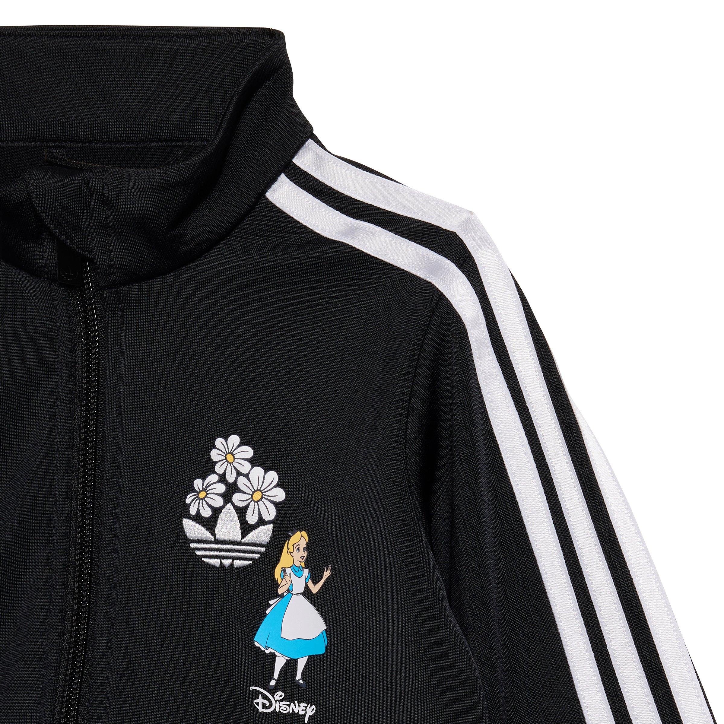 adidas Originals Infant Kids' Disney Firebird Tracksuit - Black - BLACK Thumbnail View 2
