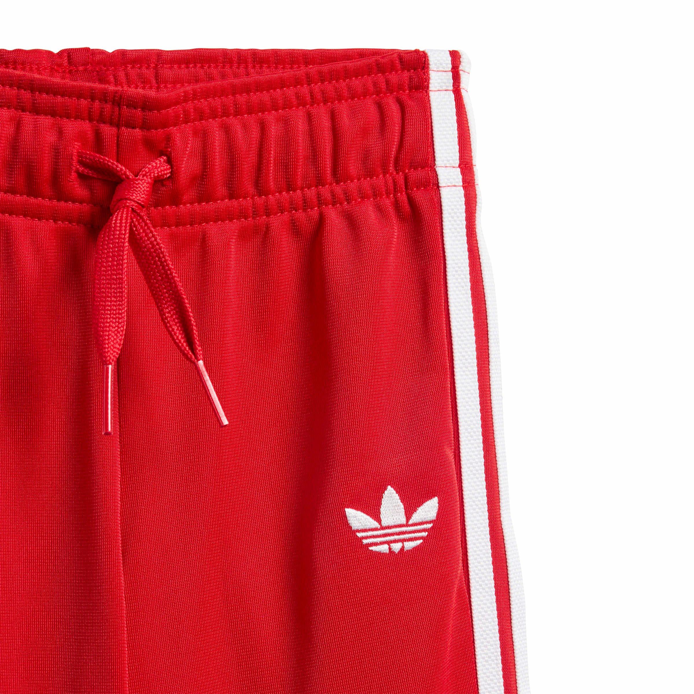 adidas Originals Infant Girls' Disney Firebird Tracksuit - Red - RED Thumbnail View 4