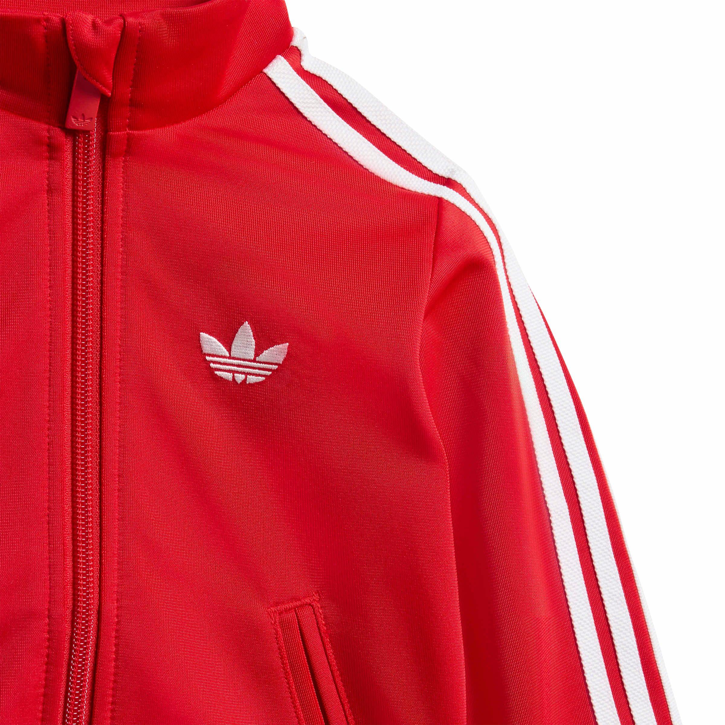 adidas Originals Infant Girls' Disney Firebird Tracksuit - Red - RED Thumbnail View 6