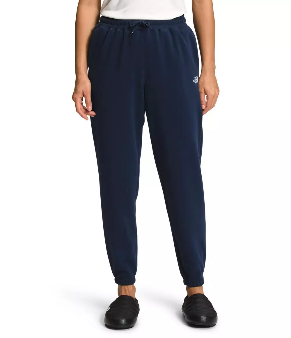 The North Face Women’s Half Dome Fleece Sweatpants - NAVY/WHITE