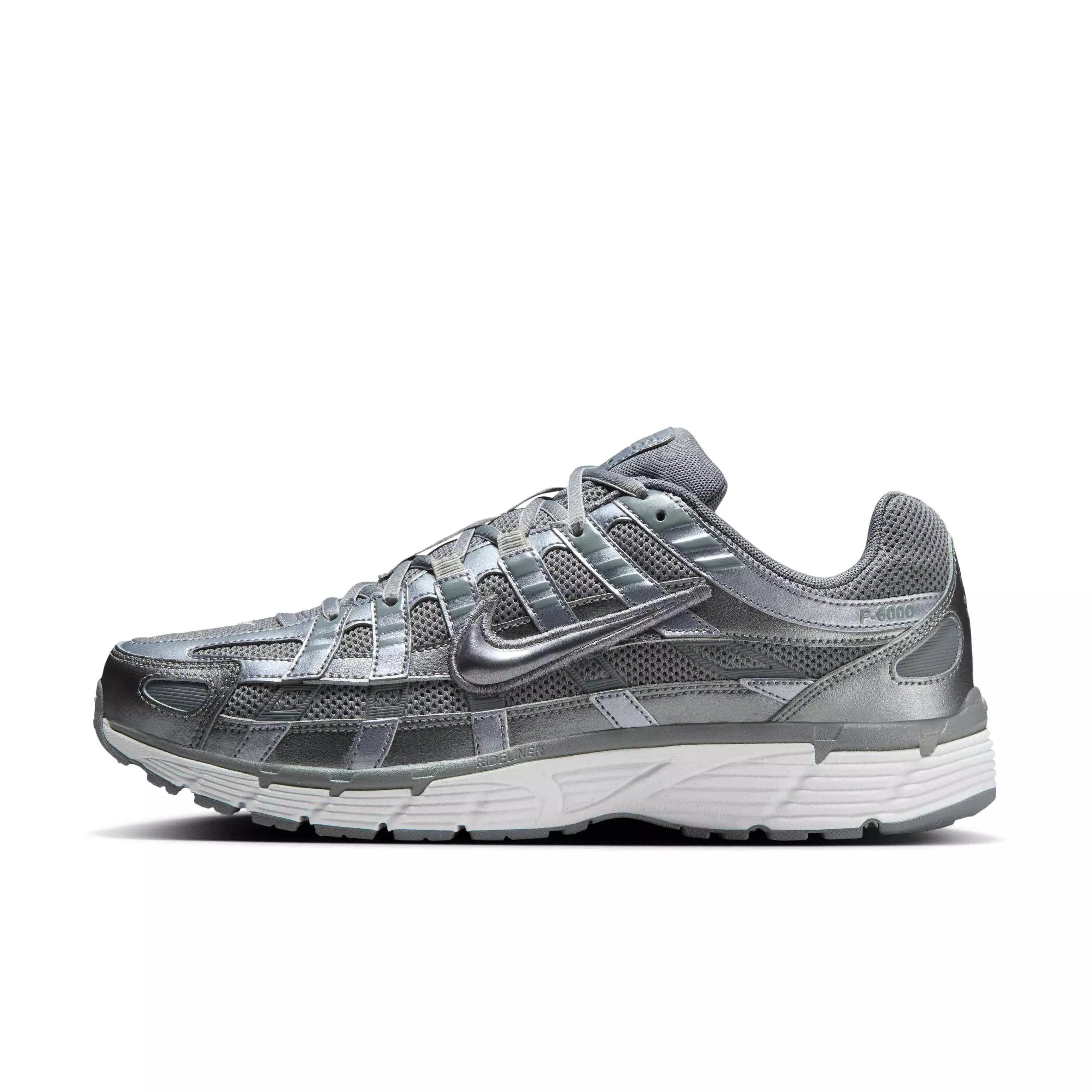 Nike P-6000 "Metallic Cool Grey/White/Wolf Grey/Cool Grey" Men's Shoe