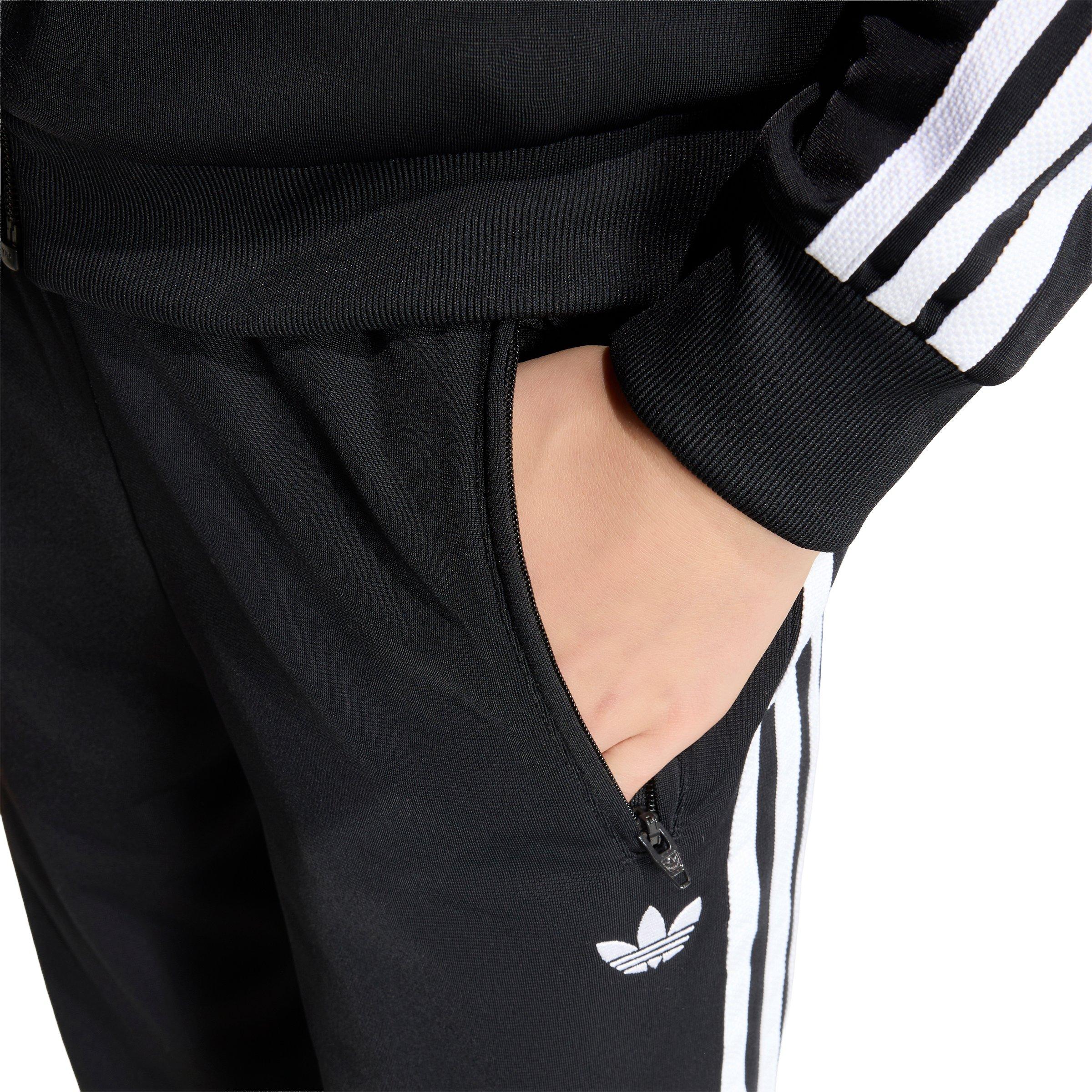 adidas Originals Big Kids' Firebird Disney Tracksuit Bottoms - Black - BLACK Thumbnail View 3