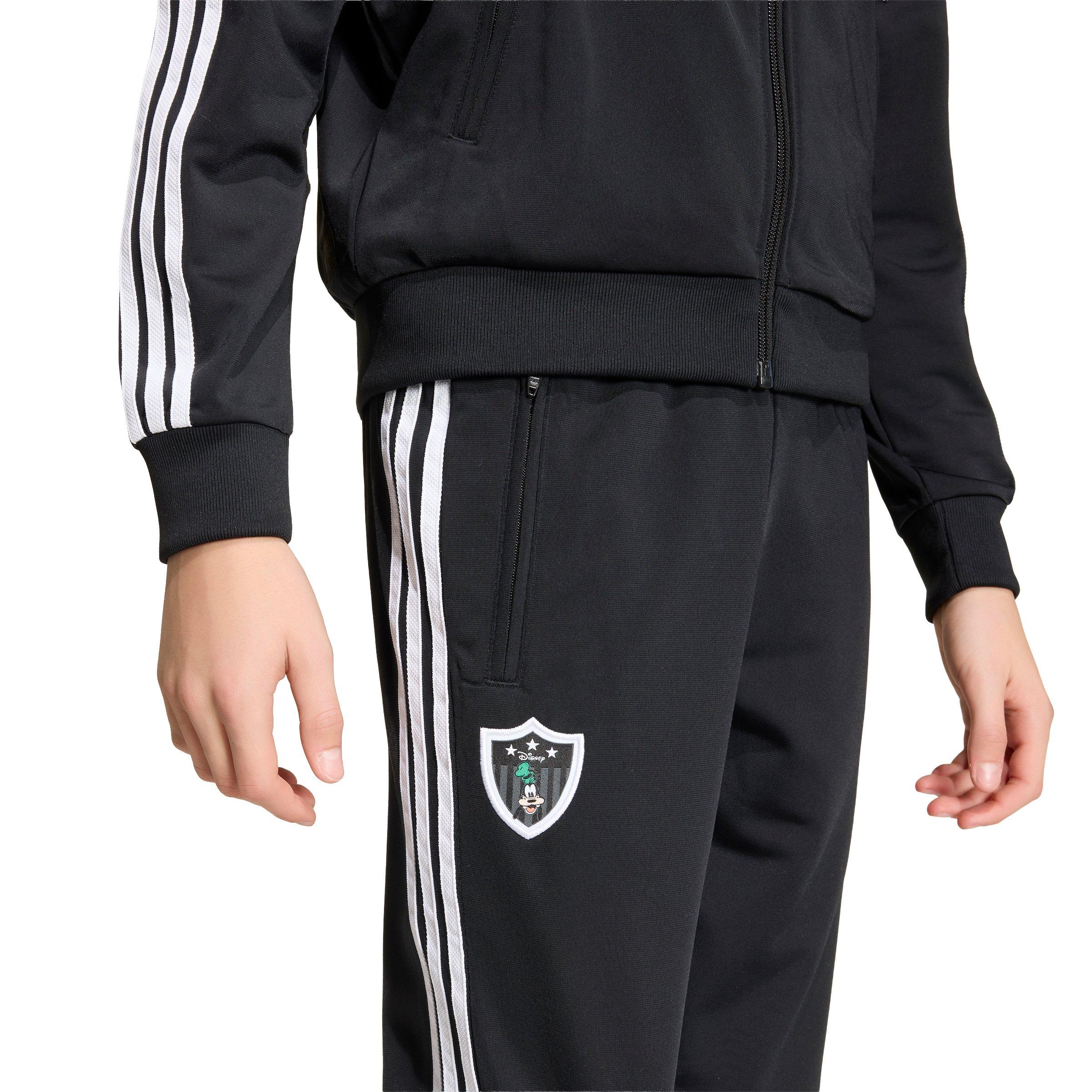 adidas Originals Big Kids' Firebird Disney Tracksuit Bottoms - Black - BLACK Thumbnail View 4