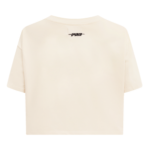 Pro Standard Women's Atlanta Hawks Retro Classic Boxy Tee - Eggshell