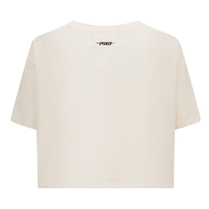 Pro Standard Women's Chicago Bulls Retro Classic Boxy Tee - Eggshell