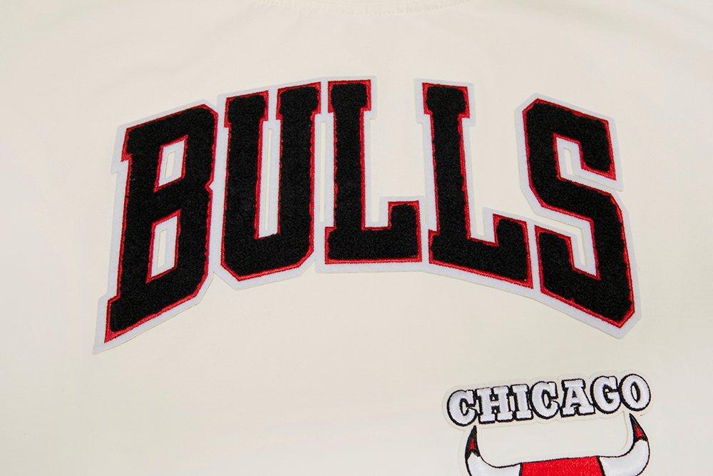 Pro Standard Women's Chicago Bulls Retro Classic Boxy Tee - Eggshell - EGGSHELL Thumbnail View 5