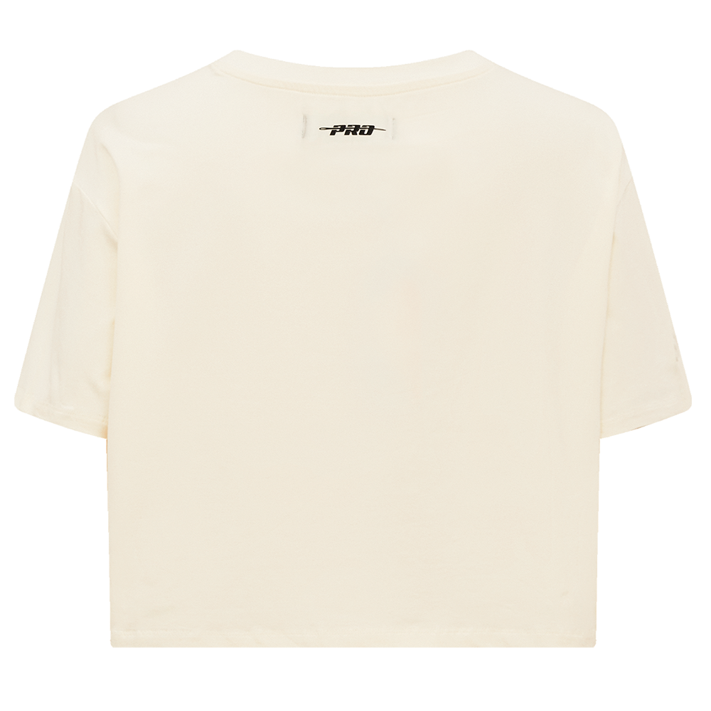 Pro Standard Women's Memphis Grizzlies Retro Classic Boxy Tee - Eggshell - EGGSHELL Thumbnail View 2